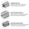 QUARKZMAN 2 Piece Tap and Die Set 9/16-18 UNF Left