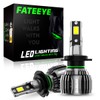 FateEye 2024 H7 LED Headlight Bulb,13000LM Super Bright LED Car