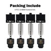 HzdaDeve 4 Pack 0.4MM P2S/H2D/H2SA1/A1 Mini Combo Hotend Print Head