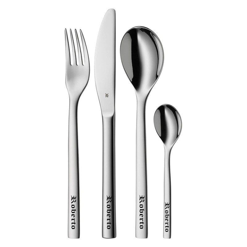 ID WMF Nuova Cutlery Set 4-Piece Stainless Steel with Box