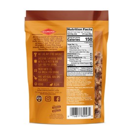 Diamond of California Sweet Maple Walnut Snack Nuts, 4 oz. (4 Pack)