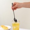 7.5 Inches Black Coffee Stirring Spoons Set,Set Of 8 Stanless