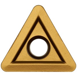 Sandvik Coromant U-Drill Carbide Drilling Insert, WCMX Style, GC235 Grade, TiCN Coating, WCMX 05 03 08 R, 0.125" Thick, 0.031" Corner Radius (Pack of 10)