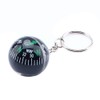 Keyring Compass, Floating Dial Liquid Filled Ball Keyring Compass for