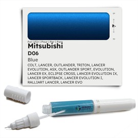 Genuine Colors Paint Pen Blue D06 for Mitsubishi COLT Lancer Outlander Triton Evolution ASX Sport EX Eclipse Cross IX Sportback I RALLIART EVO