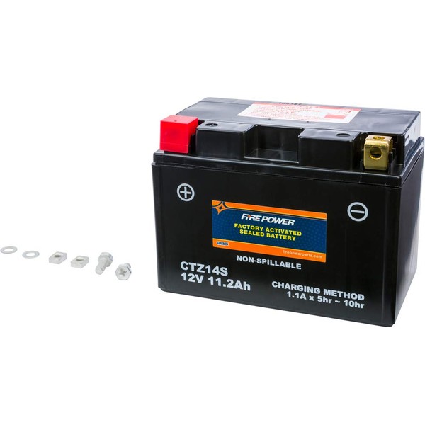 Fire Power Sealed Factory Activated Battery CTZ14S Compatible With Honda