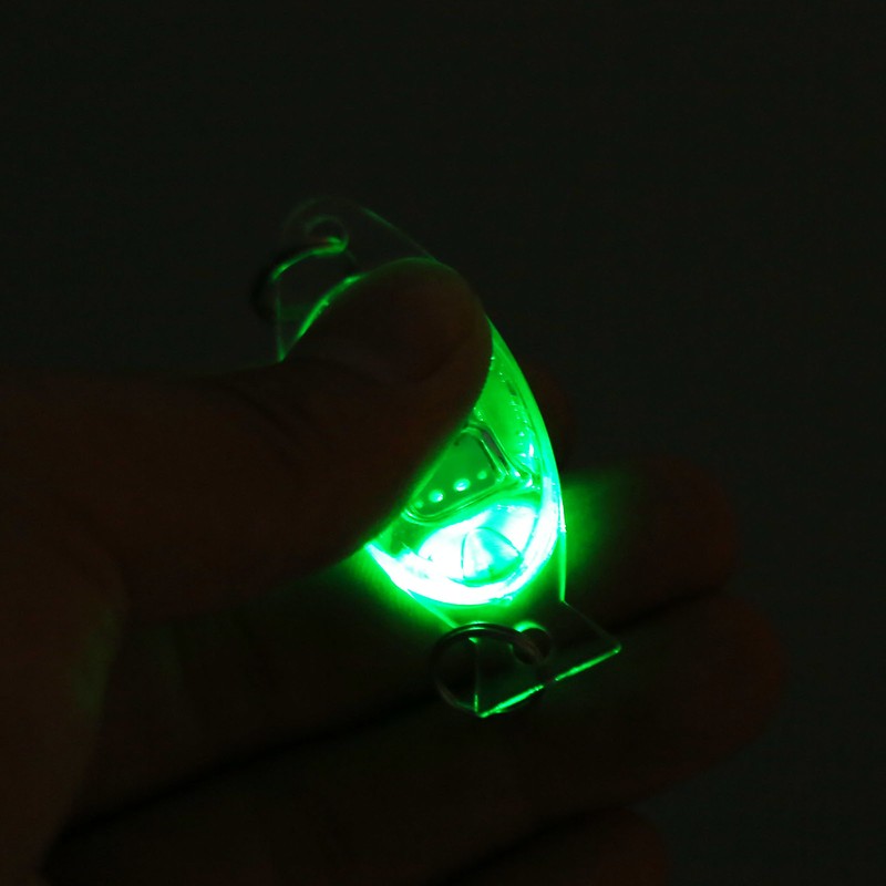 10Pcs LED Underwater Fishing Lure Light Eye Shape Deep Drop