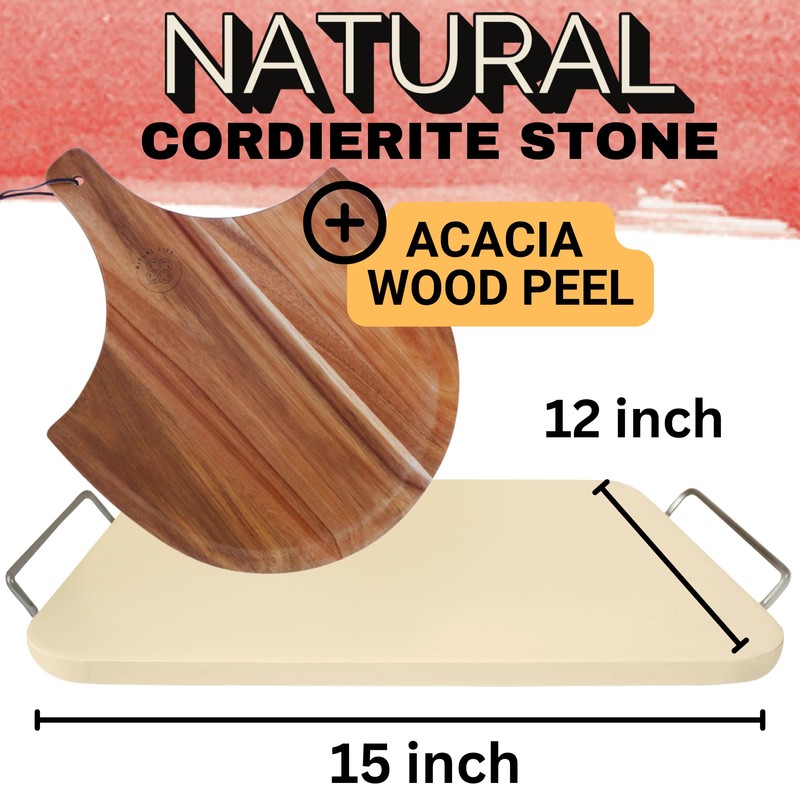 Pizza Stones for Oven - Pizza Stone for Grill with