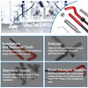 DMZK 30Pcs Thread Repair Kits, Metric Thread Repair Set M6