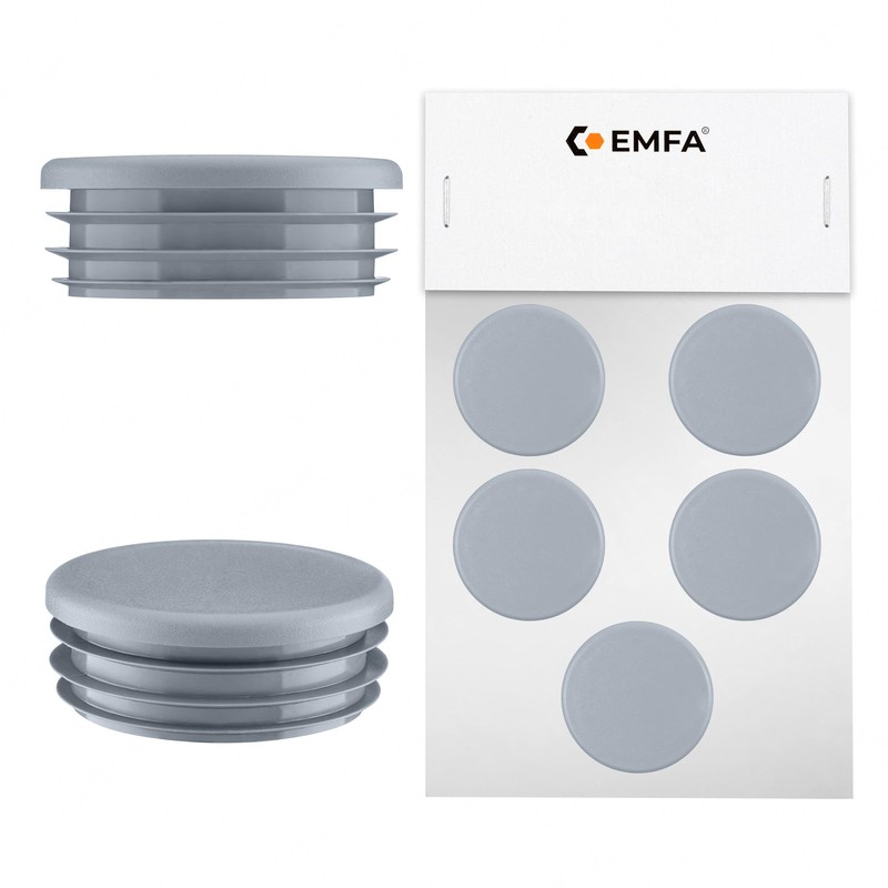 EMFA Round plug cover cap plastic lamellar plug
