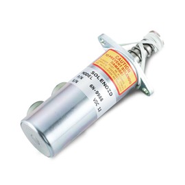 6N-9988 Fuel Shut Off Solenoid 6N-3749 7N-8883 9L-7880 9N-1068 for Caterpillar Engine 3208 Paving Compactor CB-614 CP-553 CS-551 CS-553 PS-500 2 Terminals 12VDC