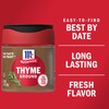 McCormick Ground Thyme, 0.7 oz (Pack of 6)