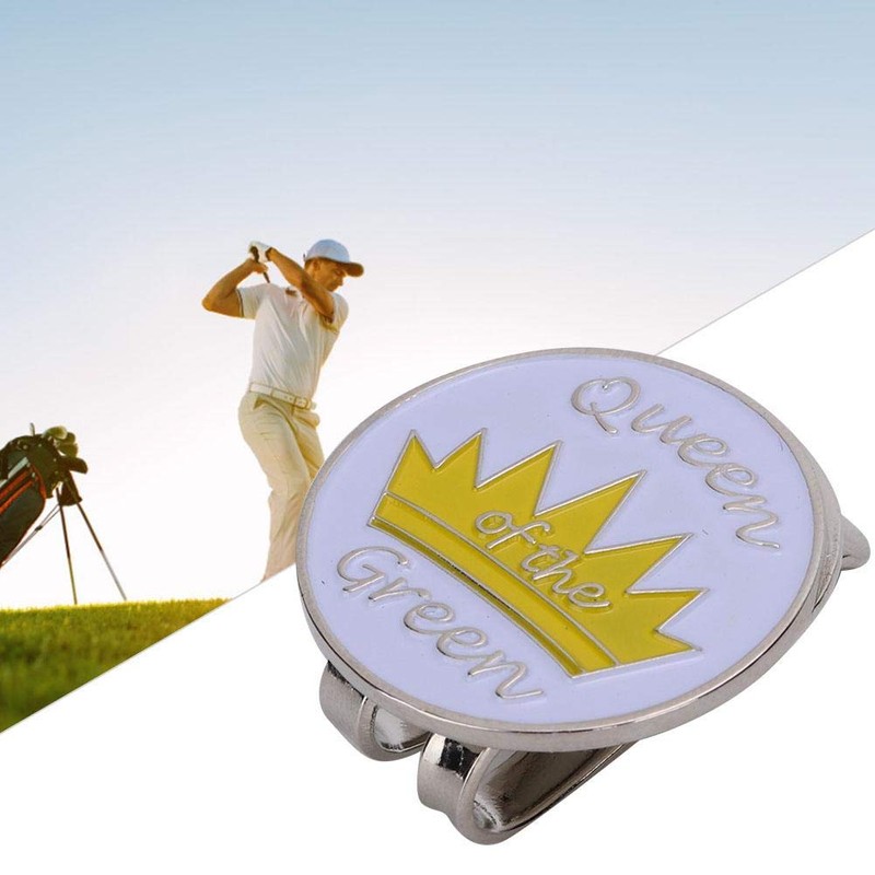 Golf Hat Clip, Metal Magnetic Golf Ball Marker Holder Visor