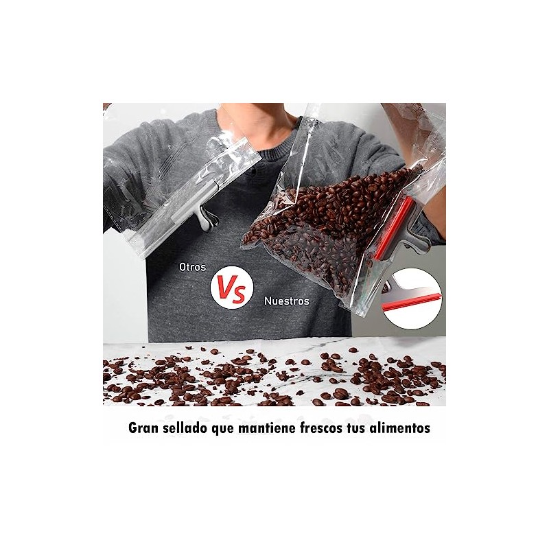 U Chef Set de 12 Clips para Bolsas Cubiertos de