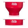 The Original Proper Popper Microwave Popcorn Popper, Silicone Popcorn Maker,
