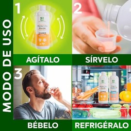 Vitamina C, Vitamina E y Minerales con Extracto de Hoja de Olivo | Suplemento de Fácil Absorción 480 Ml | Nanotecnología Liposomal | Nano Nutrition by