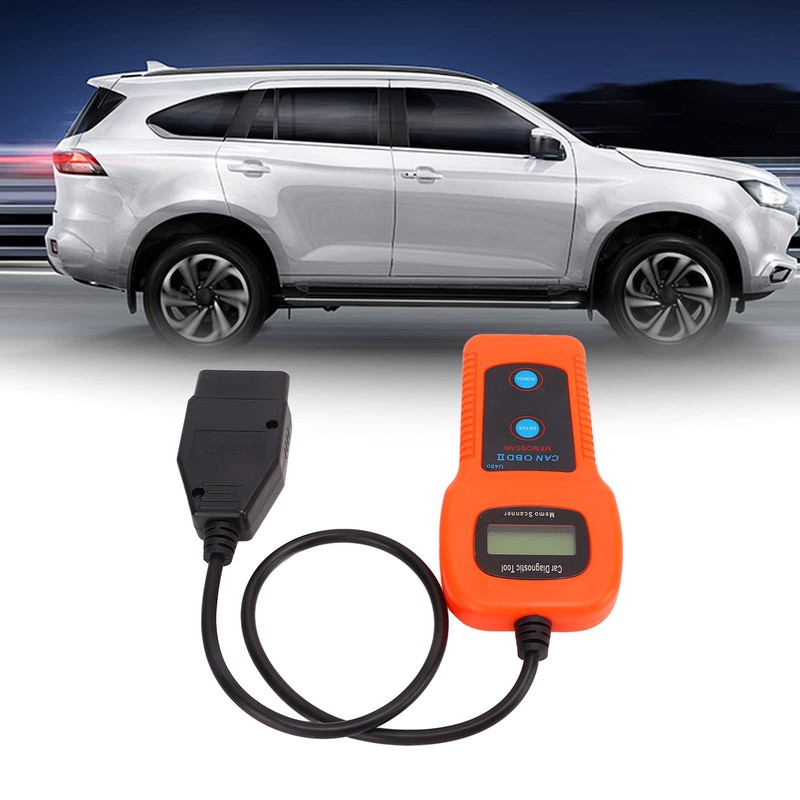 OBDII Scanner Tool, U480 Car OBD2 Diagnostic Scanner LCD Display