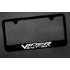 Viper SRT 10 License Plate Frame | Black Metal | Street Racing American USA Fast