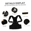 Healvian Djustable Posture Hunchback Belt Support Brace for Women Elastic