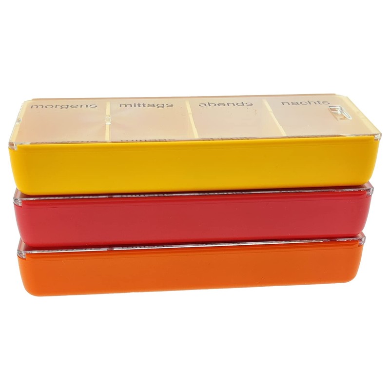 Pill Box Orange