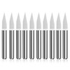 30 Degree V Groove Bit,0.1mm Carbide PCB Engraving Router Tool,Tungsten