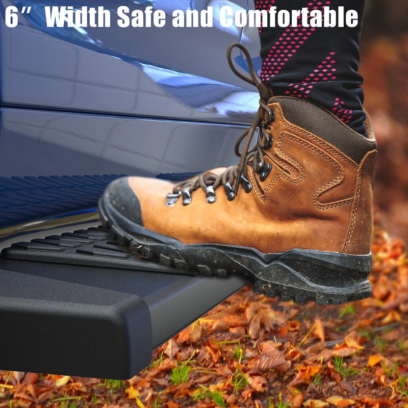 estriberas de 6" para Silverado/Sierra 2019-2026 doble cabina barras Nerf