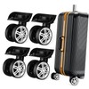 Totority 4 Pcs Luggage Wheels Replacement Heavy Duty Caster Wheels