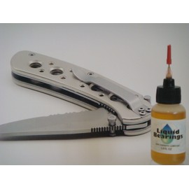 Liquid Bearings, Superior 100% Synthetic Oil for Multi-Tools and Knives, Please Read The info Below!!
