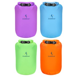 Waterproof Bag - 2 Pieces 10L/20L/40L/70L Dry Bag Set, Lightweight Outdoor Dry Sack Water Sports Bags, Safety Closure, for Kayaking Boat Trips Canoe / Fishing / Rafting/Swimming, Mixed colour, water