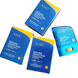 AHC Natural Perfection Double Shield Sun Stick SPF50+ 22g 3pcs PBZ / AHC 내추럴 퍼펙션 더블쉴드 선스틱 SPF50+ 22g 3개PBZ