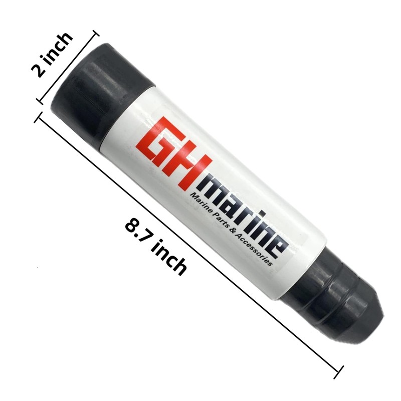 GHmarine 1H03 One Transom Rubber Support for Boat Outboards and