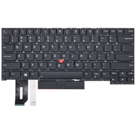 Replacement Keyboard for ThinkPad T480S T490 T495 E480 E490 E495 L380 L390 L480 L490 Series Laptop with Backlit US Layout