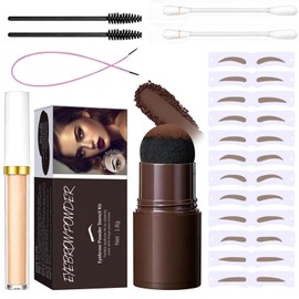 Erinde Líquido Lápiz Doble Punta para Cejas, Resistente al Agua y Duradero  Rellena y Define Cejas Naturalmente con Aplicación Precis, Creación de... 