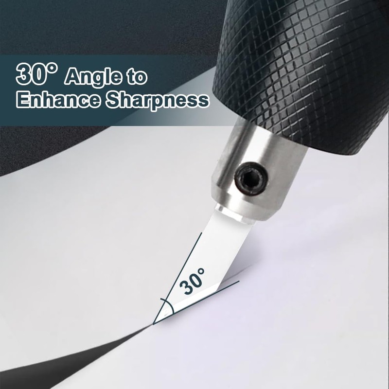 Hanboost 24PCS Ceramic Blade Replacement Kit for C1 Cordless Ultrasonic
