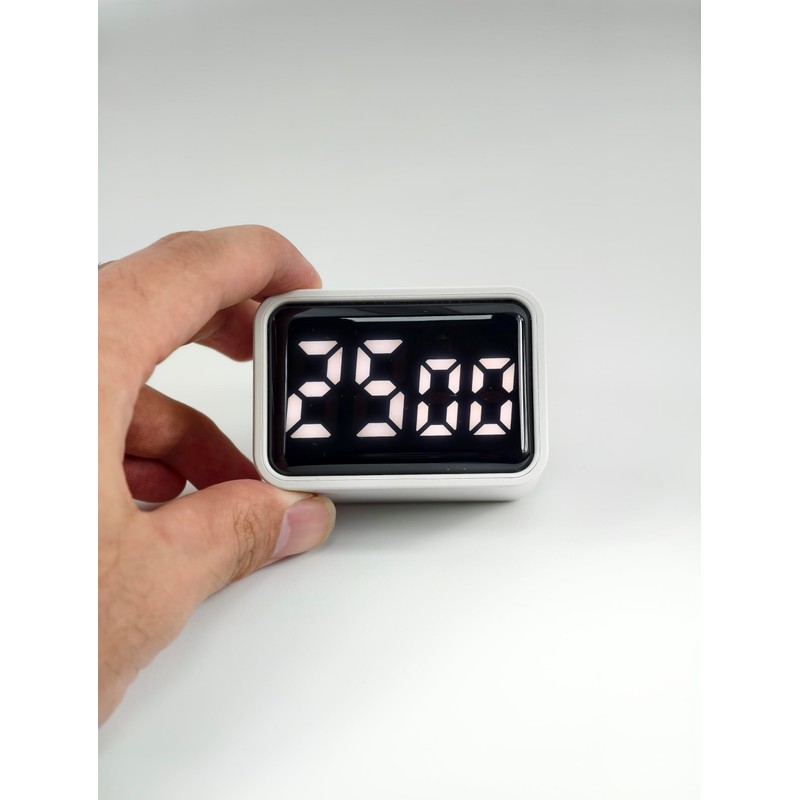 FCXJTU Rechargeable Mini LED Digital Timer, LED Countdown/Up Timer, 3