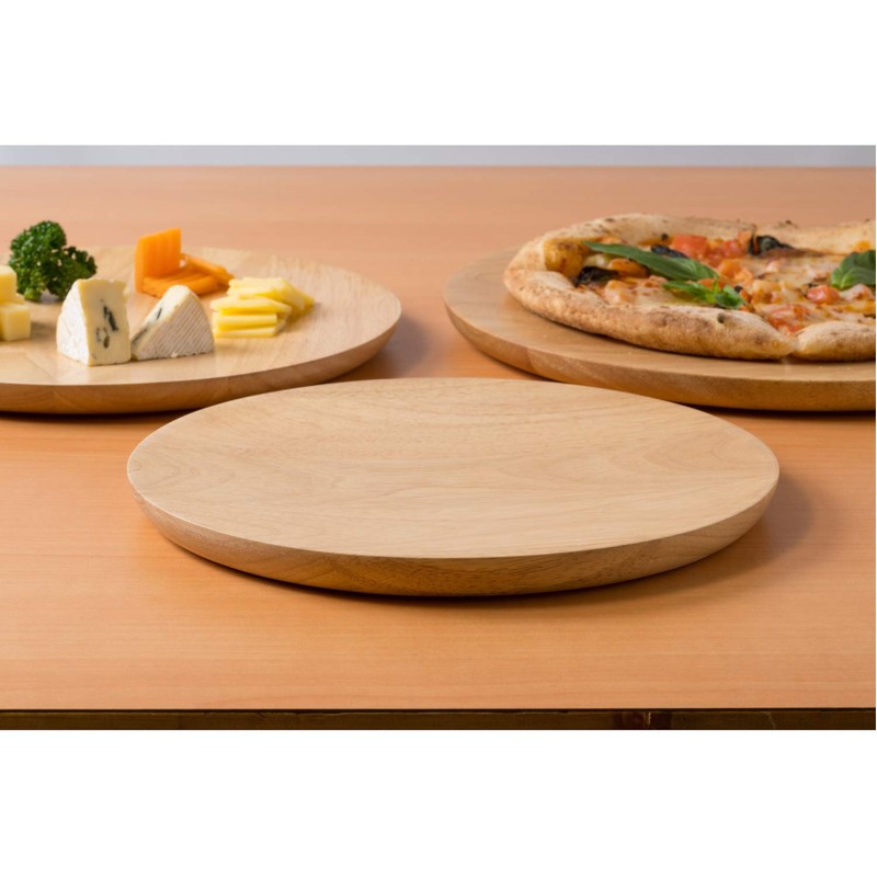 Rubber Wood Pizza Plate 250 Natural PZ – 201 [Product Code] 7150100 