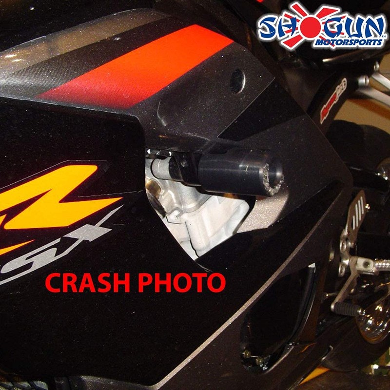 Shogun Suzuki GSXR1000 GSXR 1000 2003 2004 Black No Cut