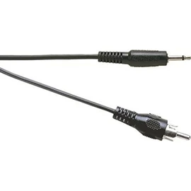 3.5mm Mono Jack Plug To Single RCA Phono Plug Cable 1.2m