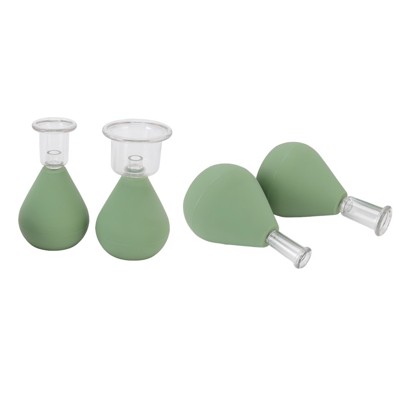 4Pcs Facial Cupping Therapy Set Help Sleep Tighten Skin Reduce