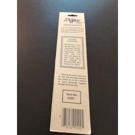 Ajax Vintage NOS 70's 80's AJAX Unbreakable Yellow Comb With Lift Combo Pick