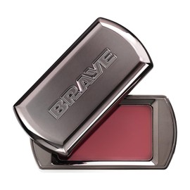 BRAYE Lipsleek BLUR Semi-Matte Lip & Cheek Balm, Buildable Hydrating Vegan Makeup, Velvet Finish, Cruelty-Free l 08 WITTY