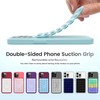 Mokiwala Silicone Double-Sided Suction Phone Grip Detachable - Car Dashboard/Mirror