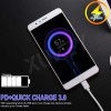 Array 12-24V QC3.0 Quick Charge Dual USB Car Charger Waterproof