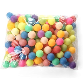 100pcs Solid Color Spoon Relay for Crafting Lottery Ball Table Tennis Ball Ping Pong Ball Ping Pong Ball Recreational Colorful