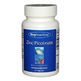 Allergy Research Group Zinc Picolinate (25 mg Zinc Picolinate) 60 Veg. Capsules
