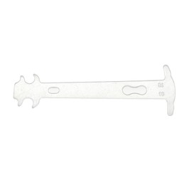 JZK Bicycle chain checker for checking chain wear, bike chain wear indicator tool, cycle chain wear gauge measuring tool for road bike, MTB, mountain bike