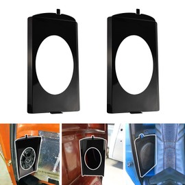VIAGL Speaker Brackets Behind Seat 6x9 fit for Chevy C10 1973-1987 Squarebody for 6x9 Speaker, Black