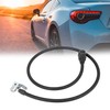 X AUTOHAUX 100cm Tire Chuck Inflator Pump Hose Adapter Valve