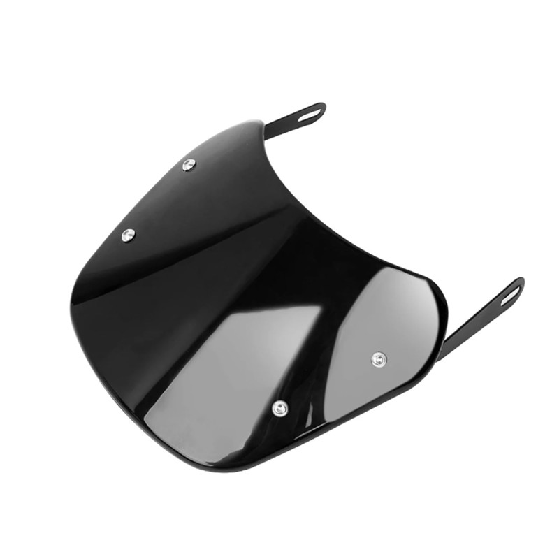 LisylineAuto Universal Motorcycle Windshield Deflector Windscreen Wind Protection Front Flyscreen