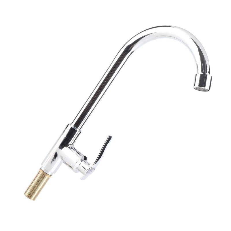 G1/2 Household Faucet Cold Water Basin Tap with Single Hole